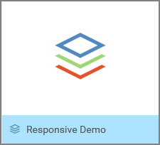 The basic portal icon, showing a stack of squares.
