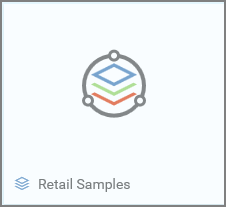 A collaborative portal icon showing a stack of squares surrounded by a circle.